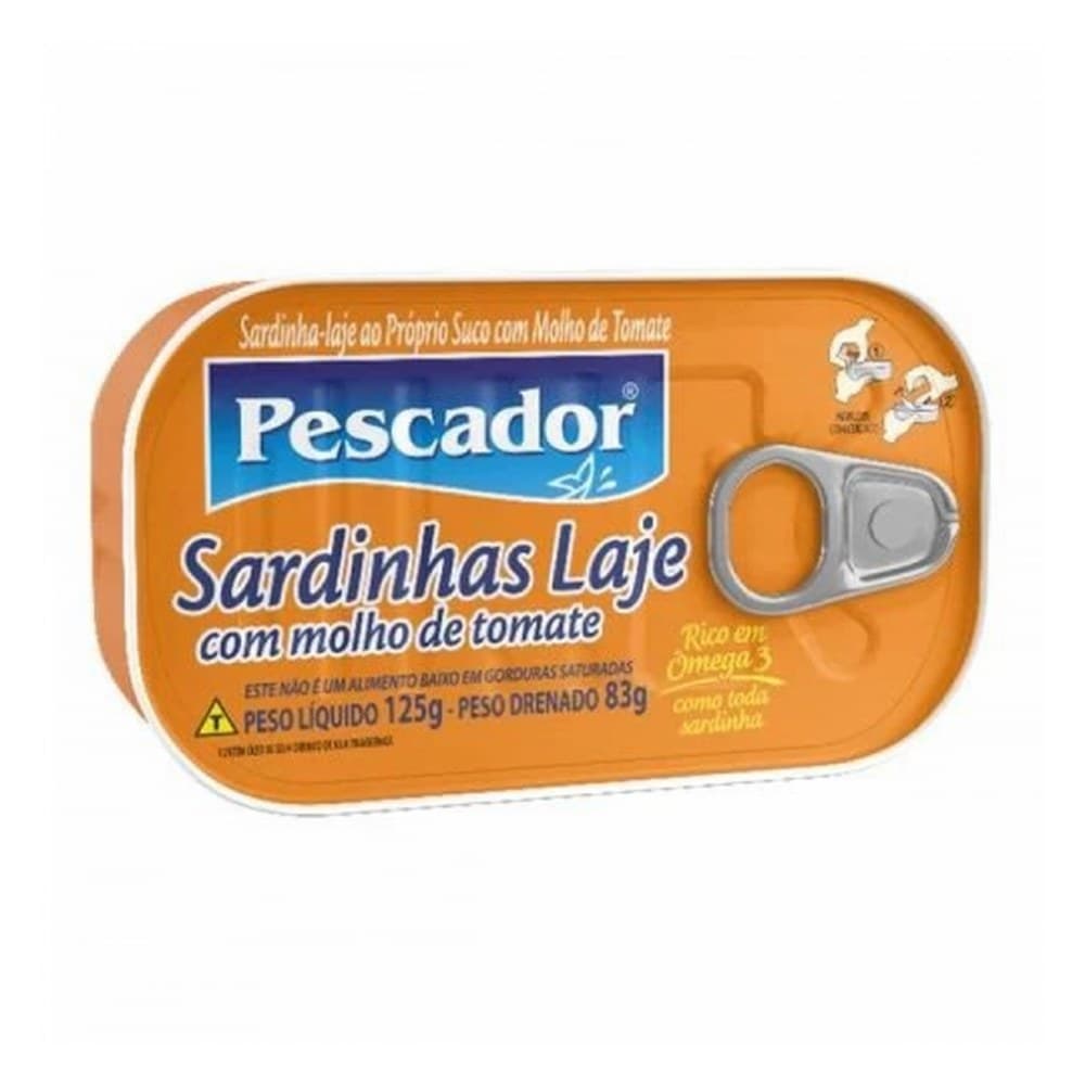 Sardinha de Molho de Tomate/ Óleo 125g