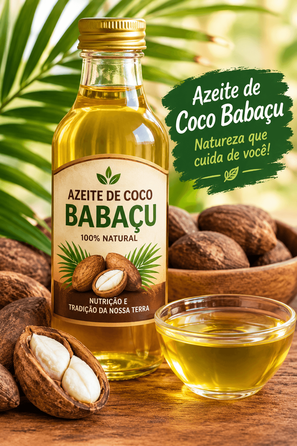 Azeite de Coco Babaçu
