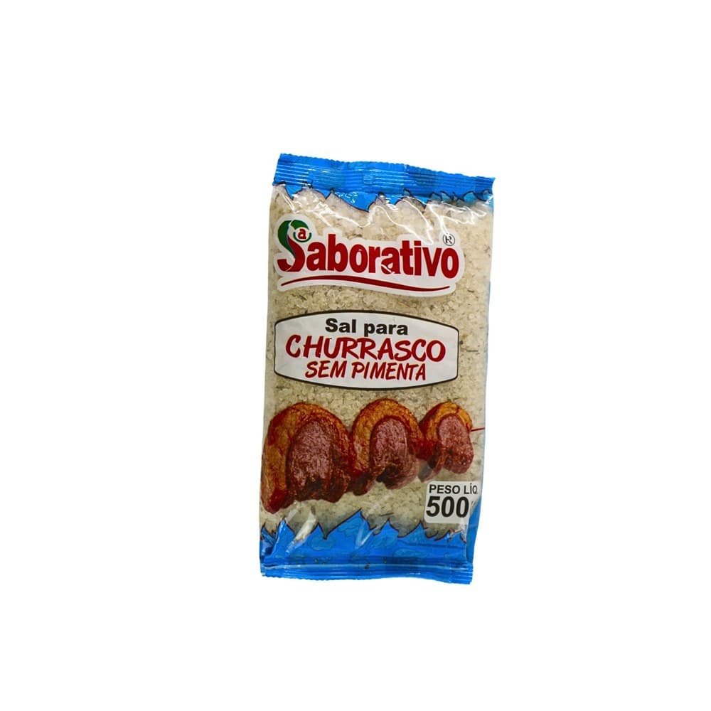 Sal para churrasco sem pimenta 1kg